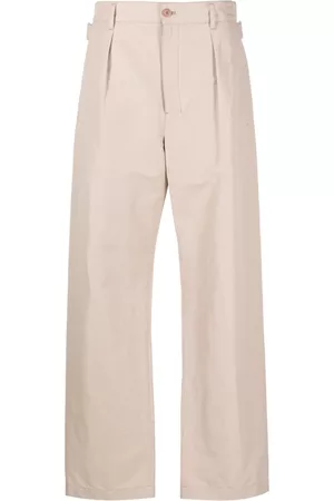 LEMAIRE Pantalones anchos con tiro alto