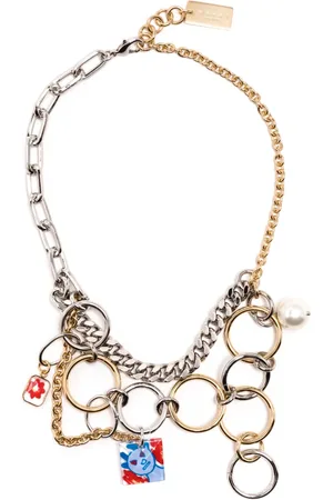 Marni Collar de cadena con detalles en dije