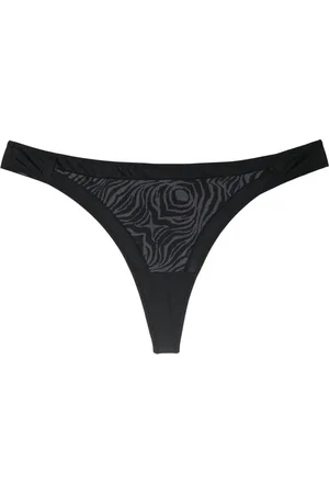 Marlies Dekkers Tanga Wing Power con estampado de cebra