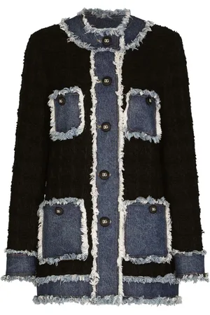 Dolce & Gabbana Chamarra de tweed