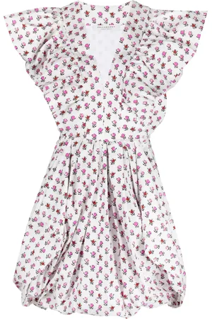 Serafini Vestido corto con estampado floral