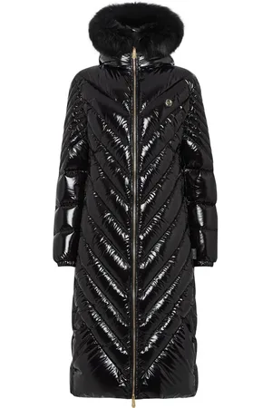 Philipp Plein Abrigo capitonado con capucha