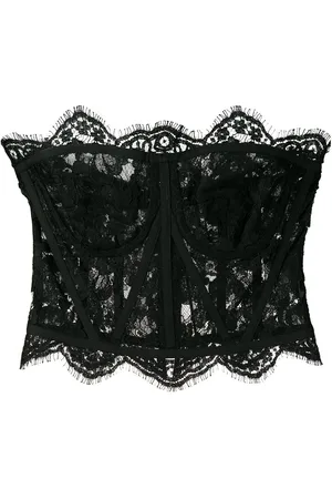 Dolce & Gabbana Corset con encaje floral