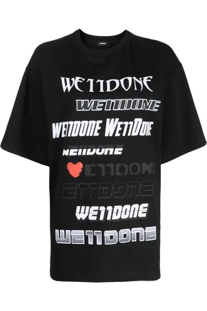 We11 Done Playera con logo estampado