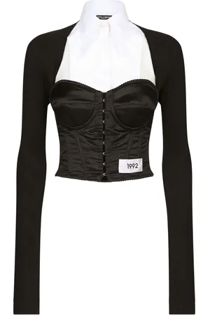 Dolce & Gabbana Top estilo corset KIM DOLCE&GABBANA