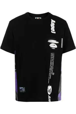 A Bathing Ape Playera con estampado gráfico