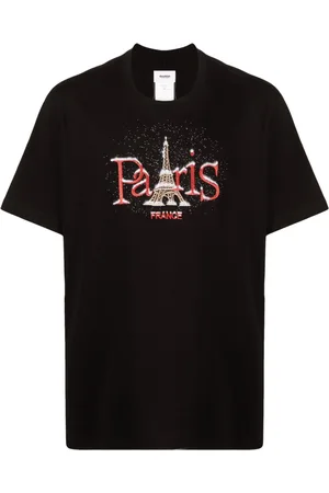 DOUBLET Playera con logo estampado