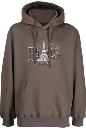 DOUBLET Hoodie con estampado gráfico