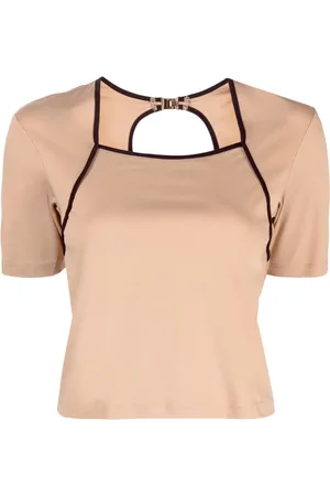 tout a coup Playera con diseño de dos tonos