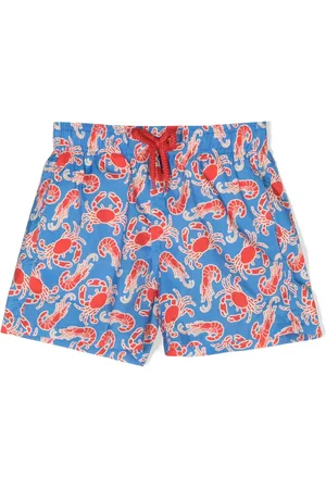 Vilebrequin Shorts de playa con estampado gráfico
