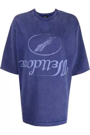 We11 Done Playera con logo estampado