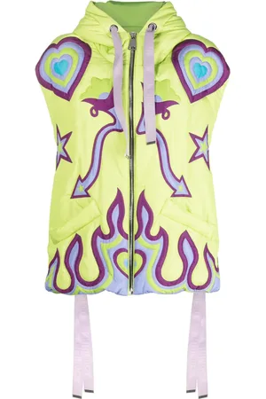 Khrisjoy Chaleco con estampado gráfico