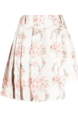 Simone Rocha Skorts asimétricos con estampado floral