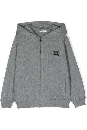 Dolce & Gabbana Hoodie con placa del logo