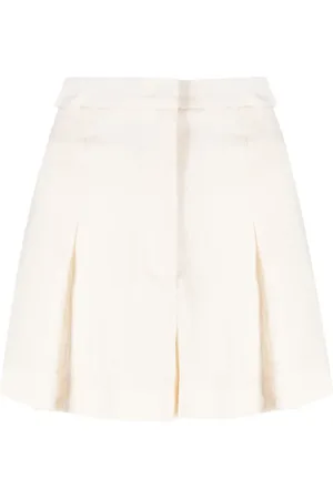 Patrizia Pepe Shorts de tiro alto con aberturas