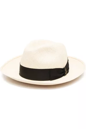 Borsalino Hombre Sombreros - Sombrero estilo con detalle de moño