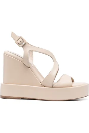 Paloma Barceló Sandalias con puntera abierta y tacón de 130mm