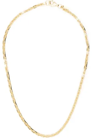Hatton Labs Collar de cadena bañado en oro de 18kt