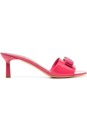 Salvatore Ferragamo Mules Viva Bow con tacón de 60mm