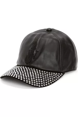J.W.Anderson Gorra ajustable con detalles de cristal