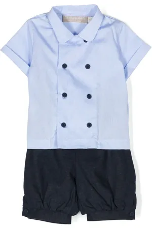 LA STUPENDERIA Shorts con botones en los puños
