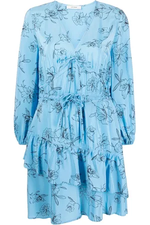 Ivy & Oak Vestido acampanado con estampado floral