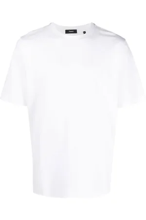THEORY Playera con cuello redondo