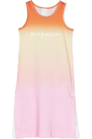 Givenchy Vestido con efecto degradado y logo estampado