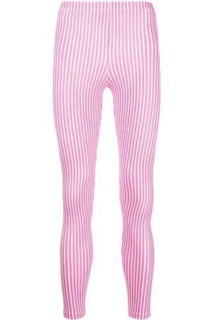 Comme des Garçons Leggins con rayas verticale