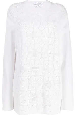Comme des Garçons Cárdigan de tejido calado