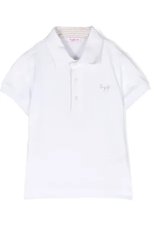 Il gufo Playera tipo polo con logo bordado