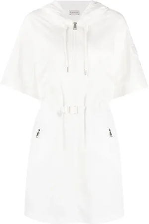 Moncler Vestido manga corta con capucha