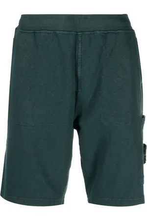 Stone Island Bermudas con motivo de brújula
