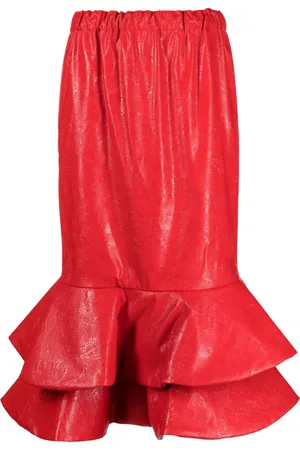 Comme des Garçons Falda midi a capas