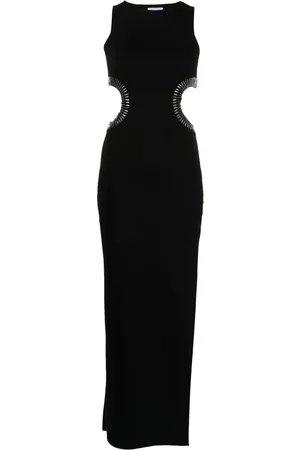 GALVAN Vestido con detalle de aberturas