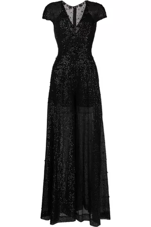Saiid Kobeisy Jumpsuit con detalles florales