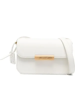 OFF-WHITE Bolsa crossbody con placa del logo