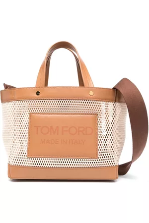 Tom Ford Tote con paneles de malla