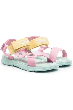 Kenzo Sandalias con logo en relieve