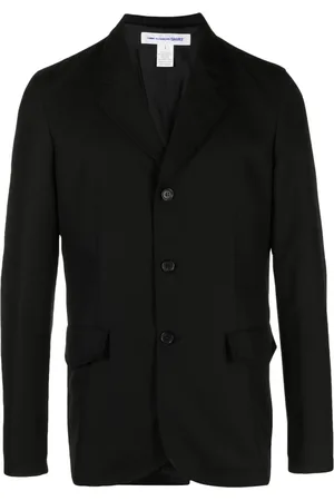 Comme des Garçons Blazer con solapas de muesca y botones