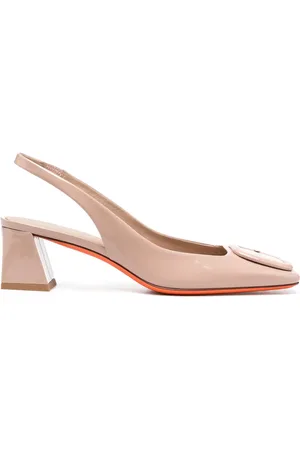 santoni Zapatillas con tira trasera y tacón de 55mm
