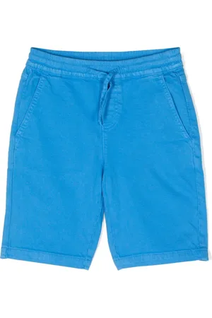 Stella McCartney Shorts de mezclilla con cordones en la pretina