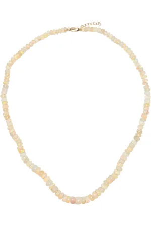 JIA JIA Collar Atlas en oro amarillo de 14kt con ópalo