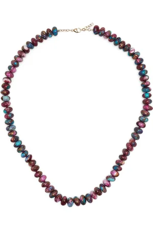 JIA JIA Collar en oro amarillo de 14kt con turquesa