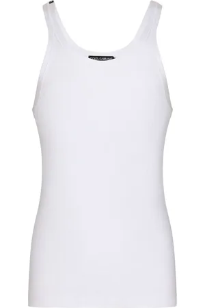 Dolce & Gabbana Camiseta con tejido fino de canalé