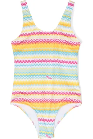 Missoni Traje de baño con estampado en zigzag