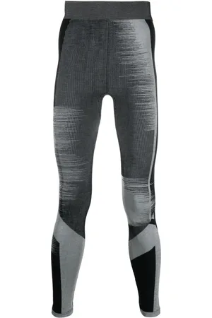 Y-3 Pantalones skinny con logo estampado