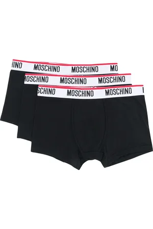Moschino Bóxer con logo en la pretina