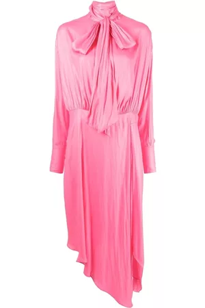 Stella McCartney Vestido midi asimétrico