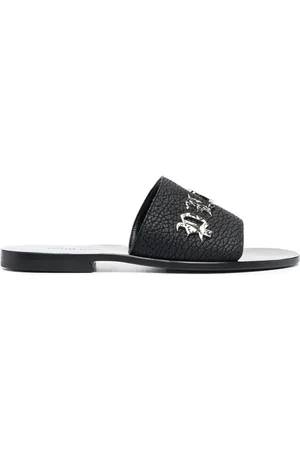 Philipp Plein Flip flops con letras del logo